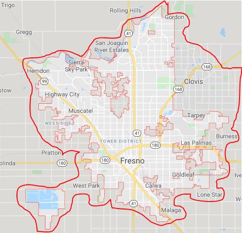 Fresno Service Area for Inspection Pro | Residential Property Inspector